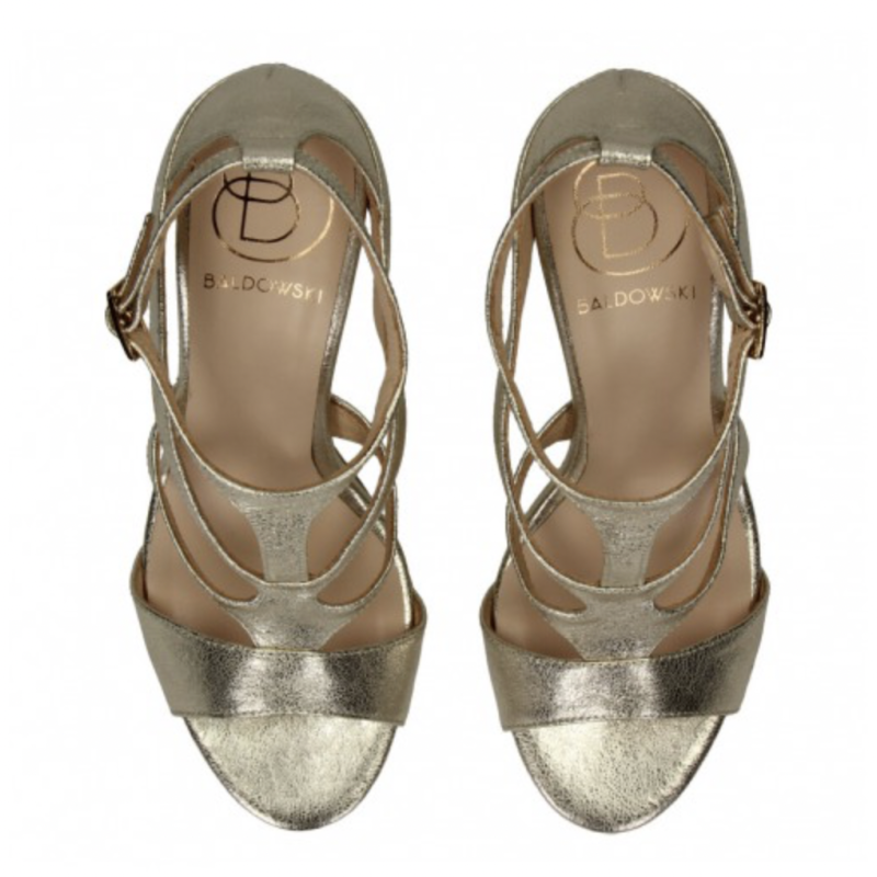 Brautschuhe - Ledersandalen