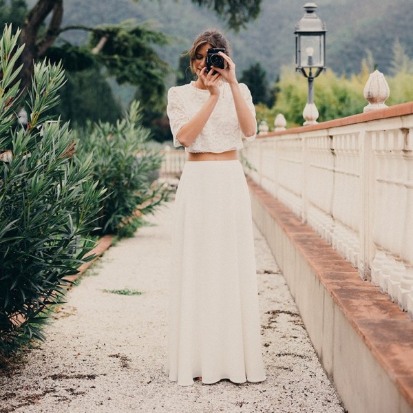 Zweiteiler für Hochzeit - eine stilvolle Alternativen zum Brautkleid!